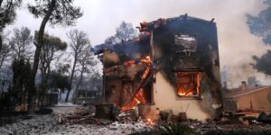 House protection from fire